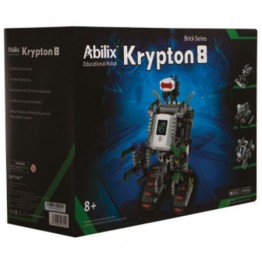 Robot educativ Abilix Krypton 8, 50 in 1, senzori inclus, programabil, 1122 piese